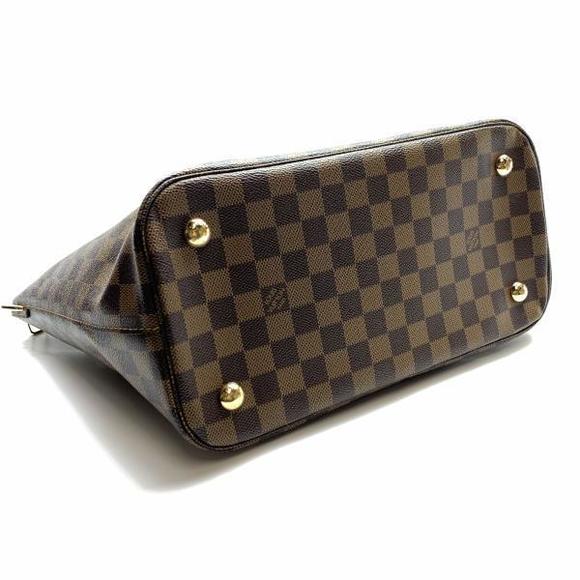 Louis Vuitton Belmont Damier Handbag Tote Shoulder Bag 2way Zipper - Picture 4 of 8